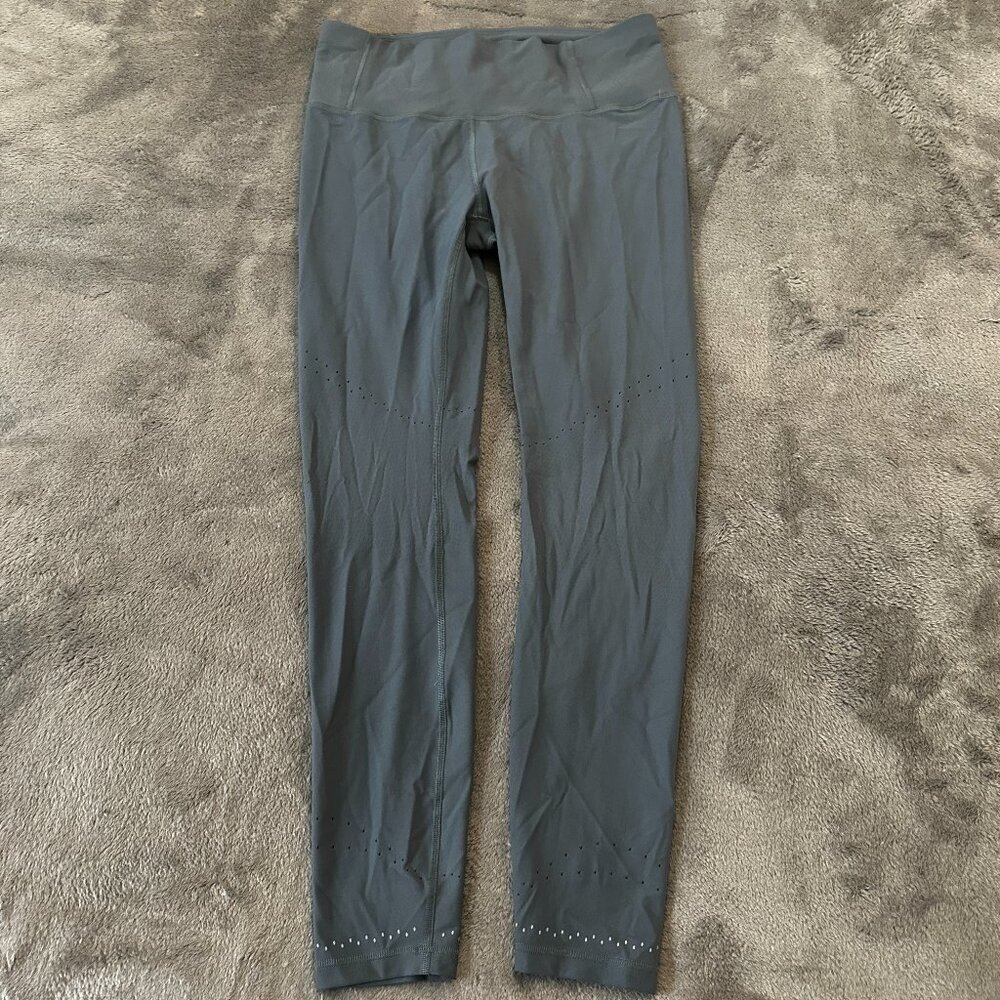 Lululemon Zoned In Tight Leggins Blue Women's size 12